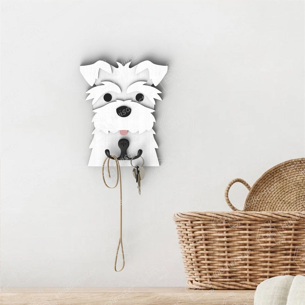 Schnauzer Houten Haak