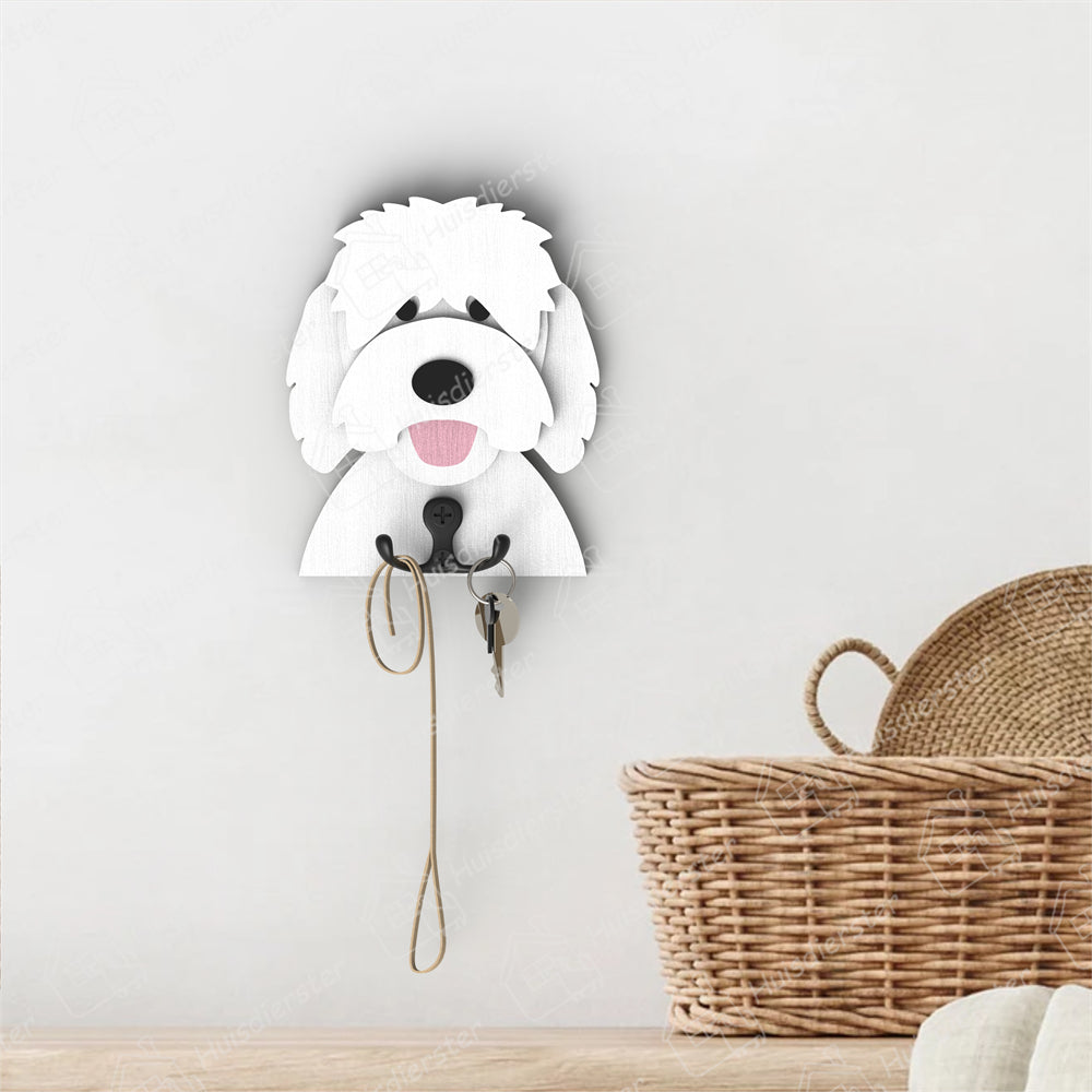 Golden Doodle Hond Houten Haak