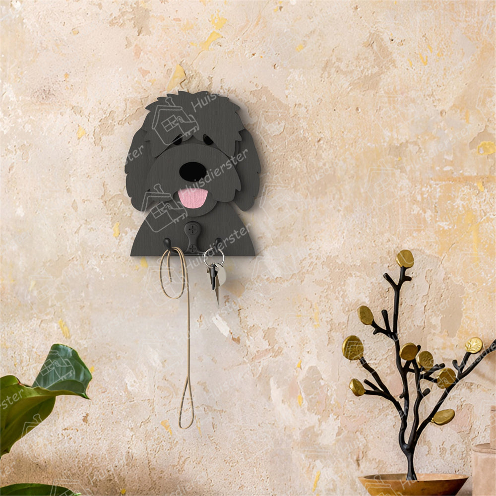 Golden Doodle Hond Houten Haak