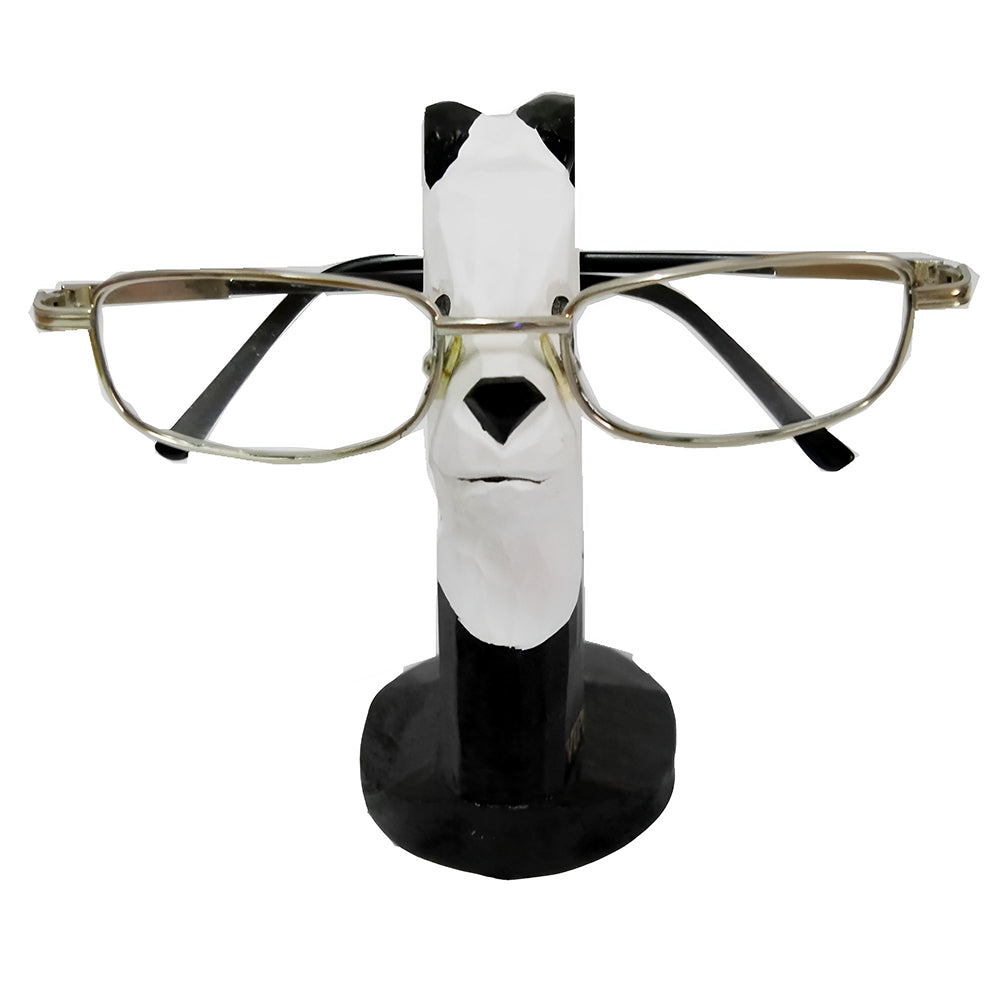Houten Cartoon Schattige Panda Brillenhouder