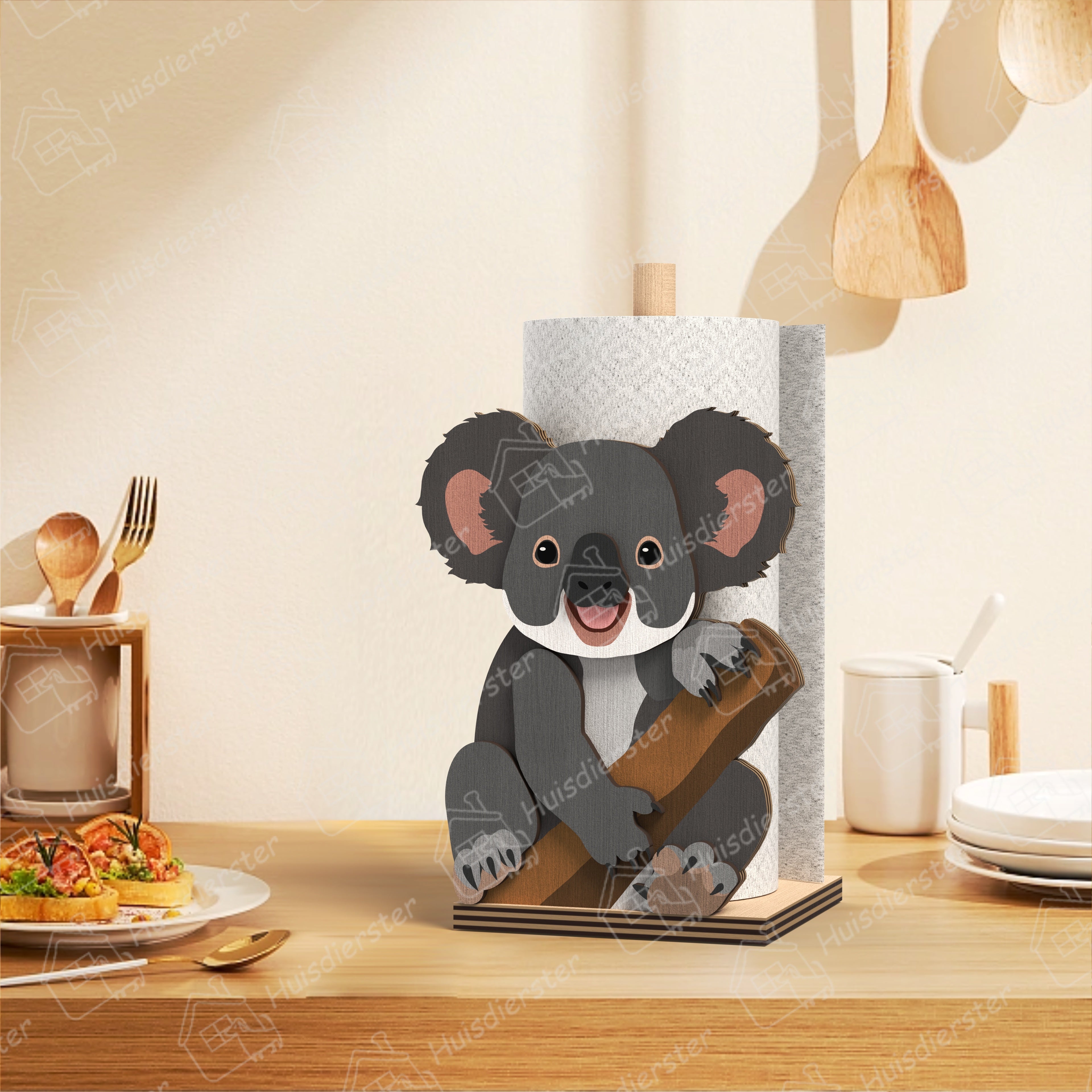 Koala Keukenrolhouder