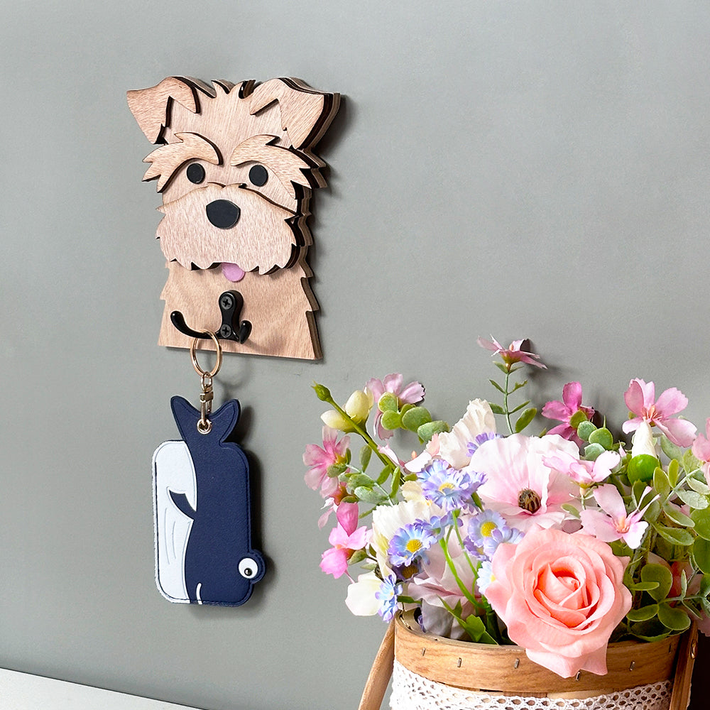 Schnauzer Houten Haak