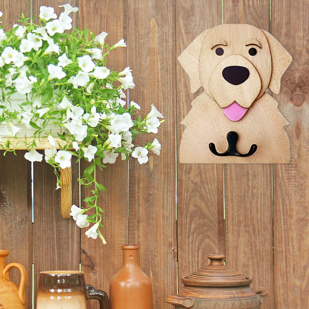 Golden Retriever Houten Haak
