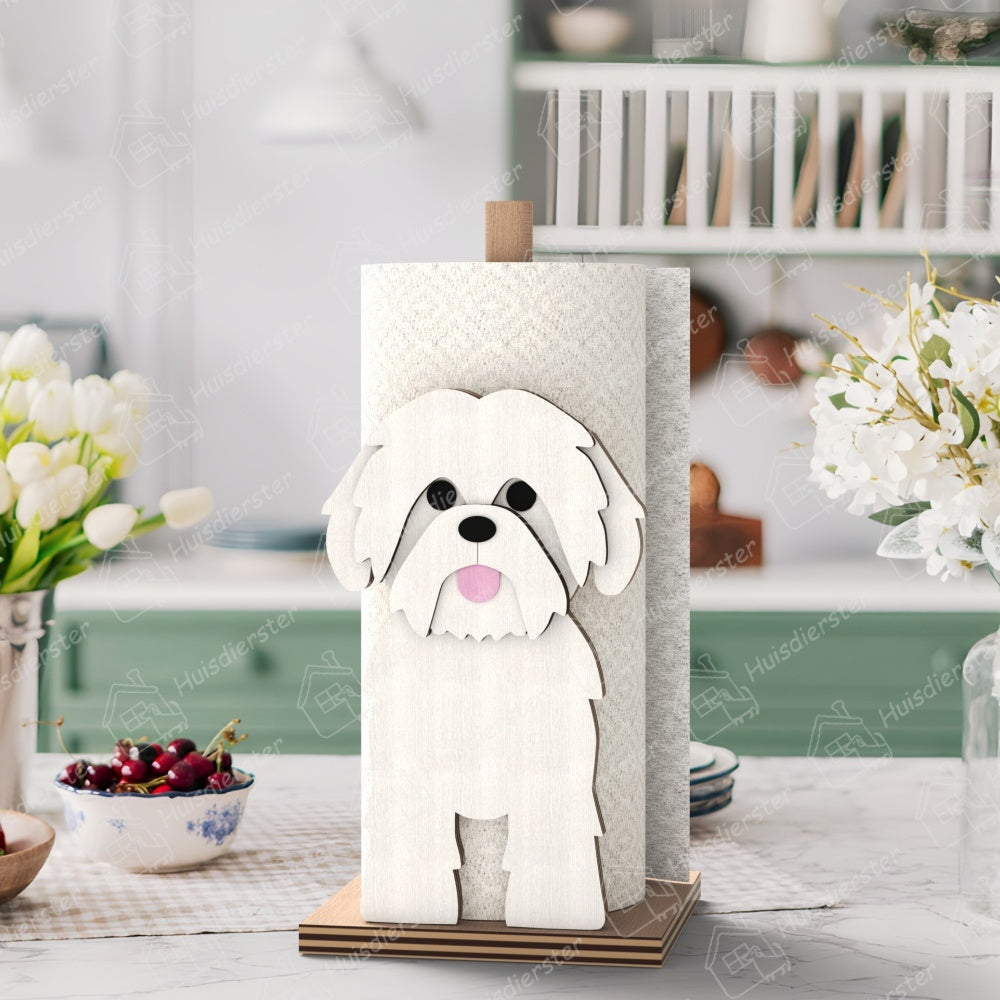 Shih Tzu Keukenrolhouder