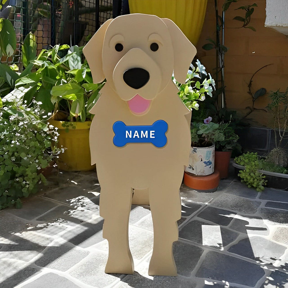 Golden Retriever Plantenbak