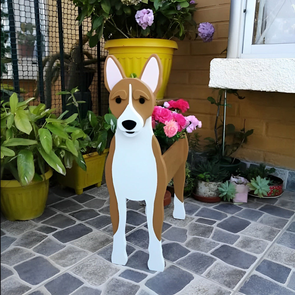 Basenji Plantenbak