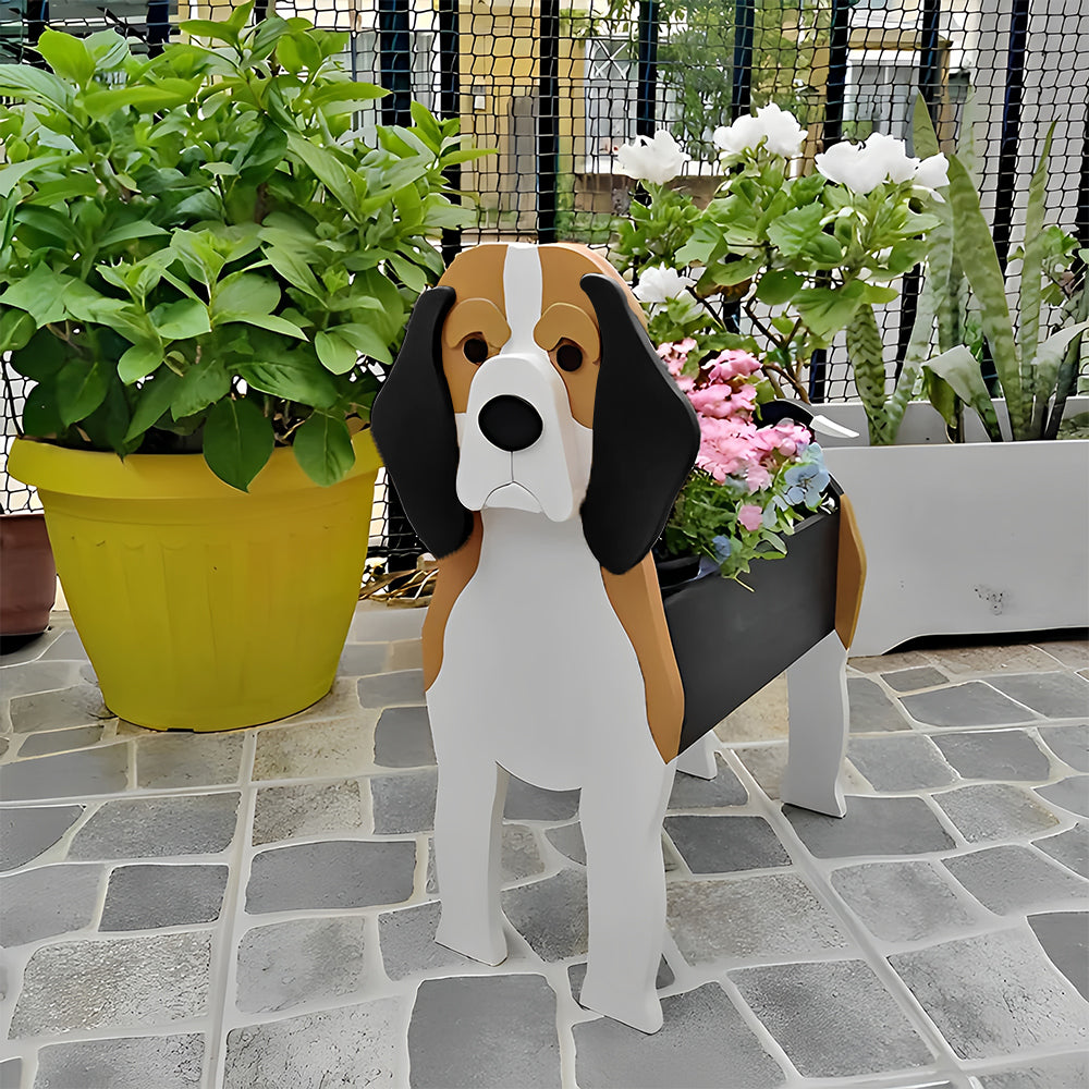 Beagle Plantenbak