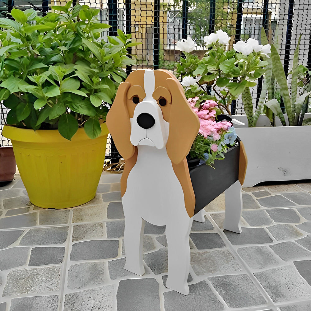 Beagle Plantenbak