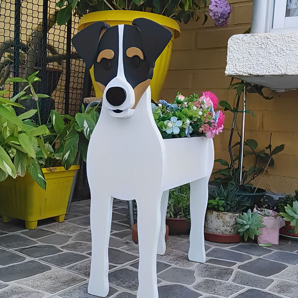 Chileense Fox Terrier Plantenbak