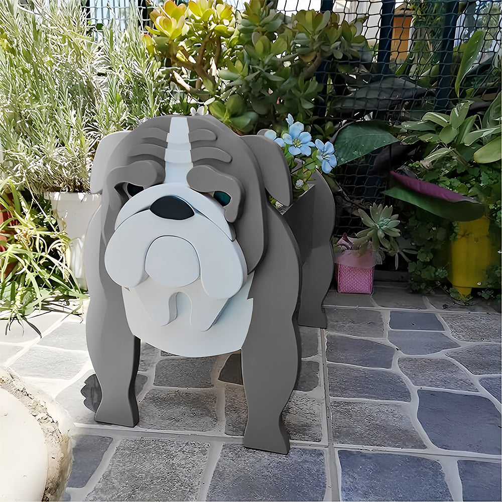 Engelse Bulldog Plantenbak