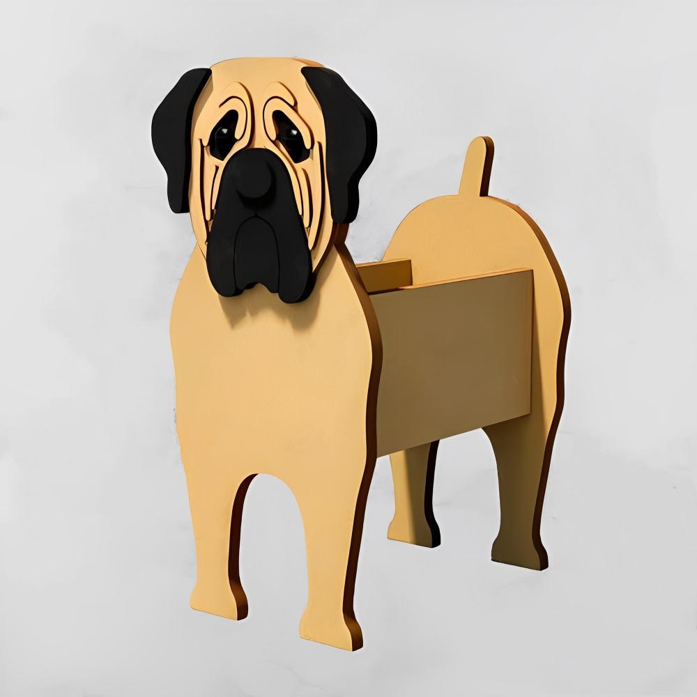 Engelse Mastiff Plantenbak