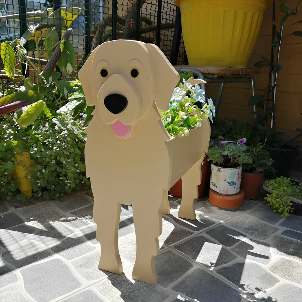 Golden Retriever Plantenbak