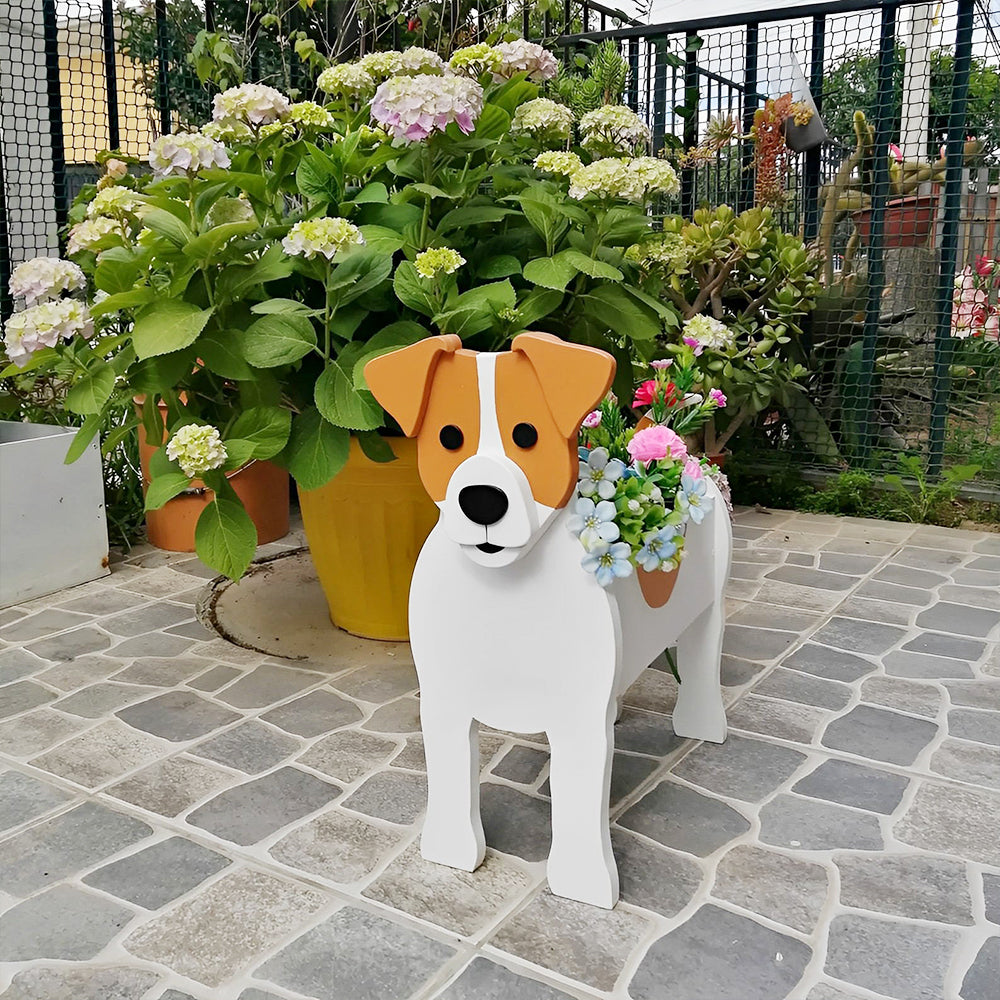 Jack Russell Plantenbak