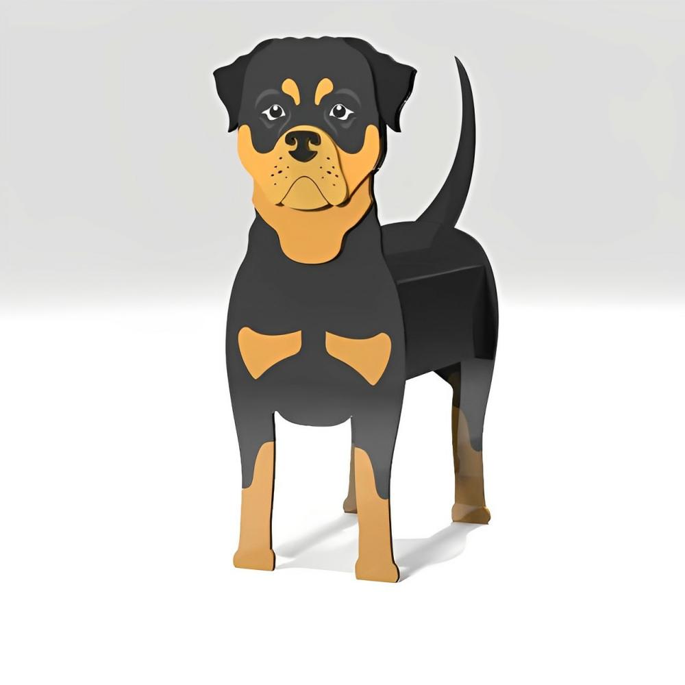 Rottweiler Plantenbak