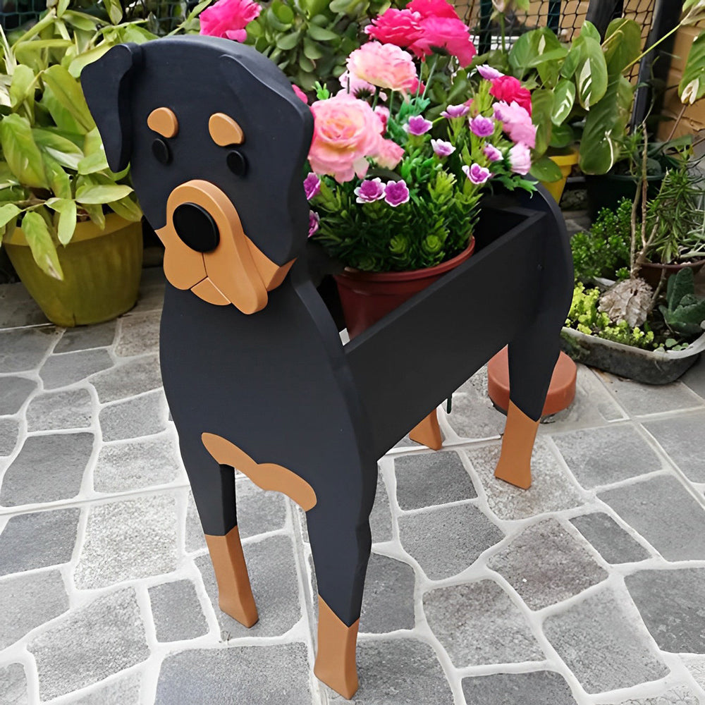 Rottweiler Plantenbak