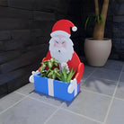 Kerstman Plantenbak Kerstmis Plantenbak