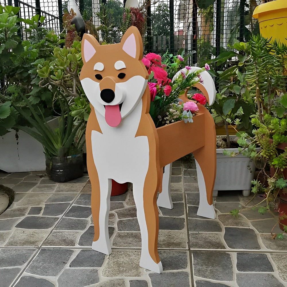 Shiba Inu Plantenbak